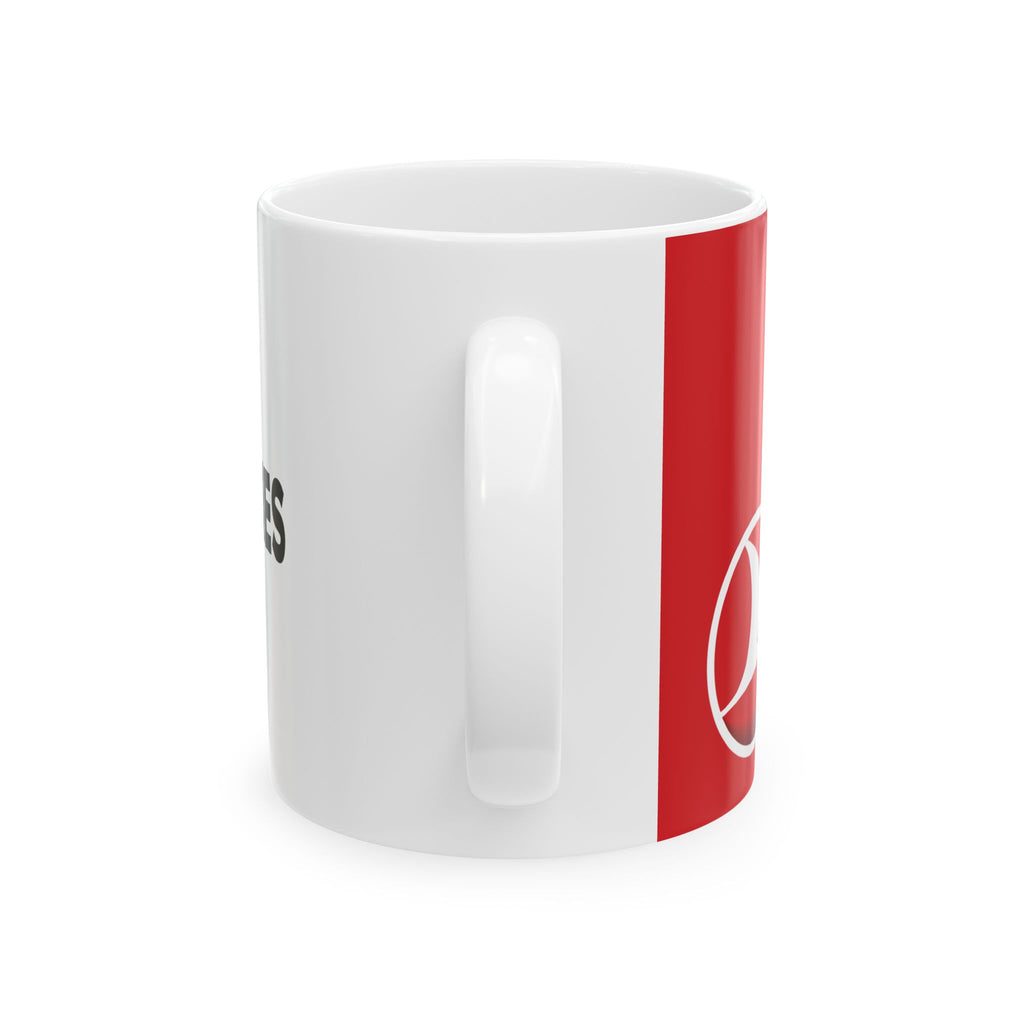 Turkish Airlines Logo Ceramic Mug — 11oz & 15oz Coffee Cup